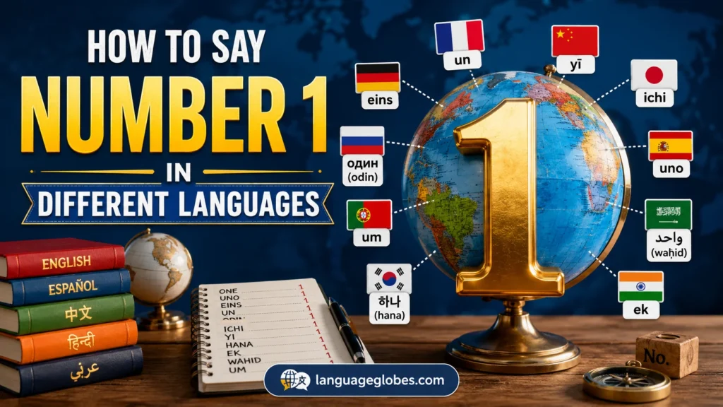 How to Say Number 1 in Different Languages