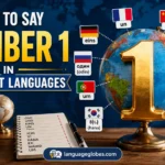 How to Say Number 1 in Different Languages