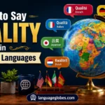 How to Say Quality in Different Languages