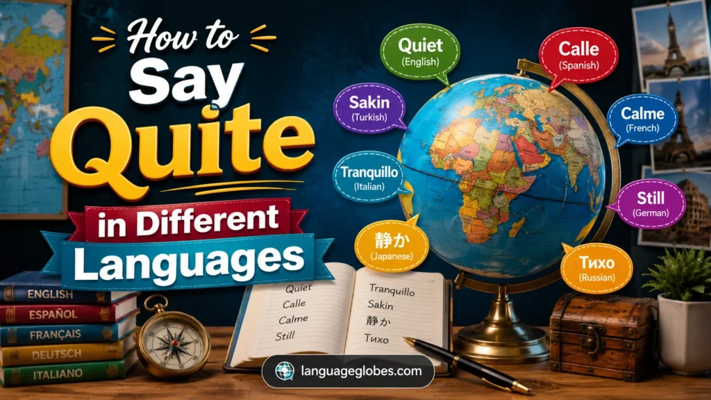 How to Say Quite in Different Languages