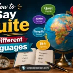 How to Say Quite in Different Languages