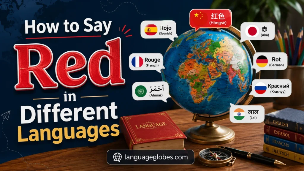 How to Say Red in Different Languages
