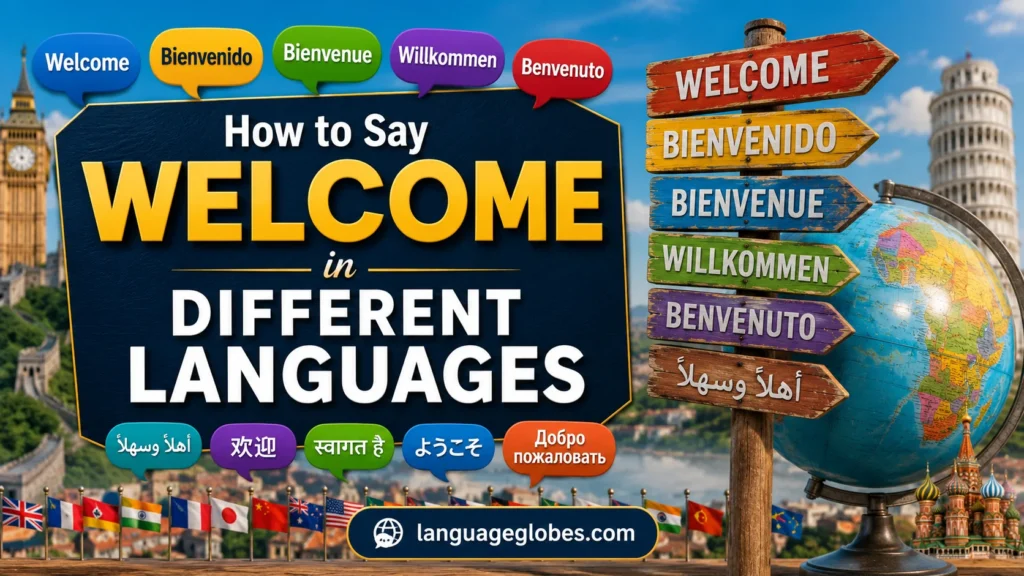 How to Say Welcome in Different Languages