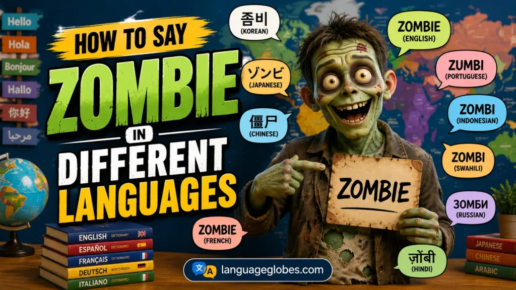 How to Say Zombie in Different Languages