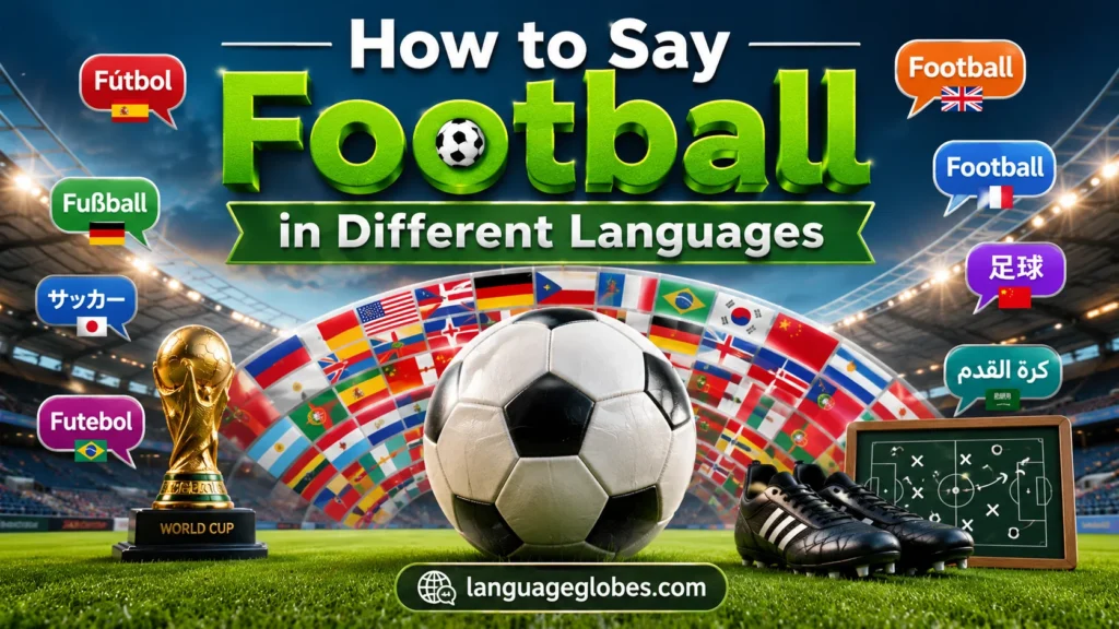 How to Say Football in Different Languages