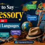 How to Say Accessory in Different Languages
