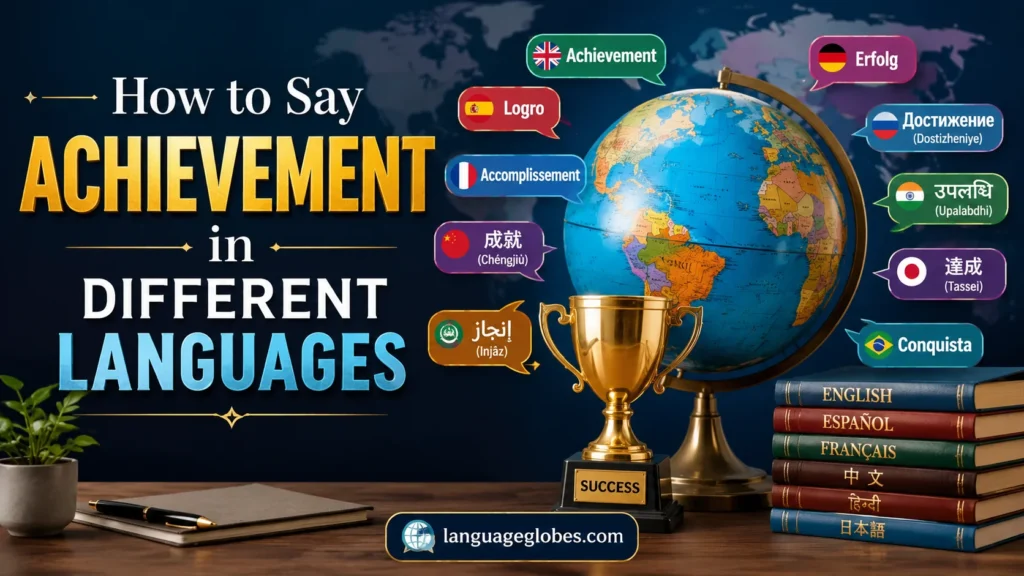 How to Say Achievement in Different Languages