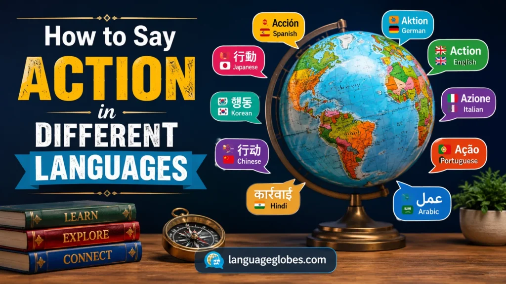 How to Say Action in Different Languages