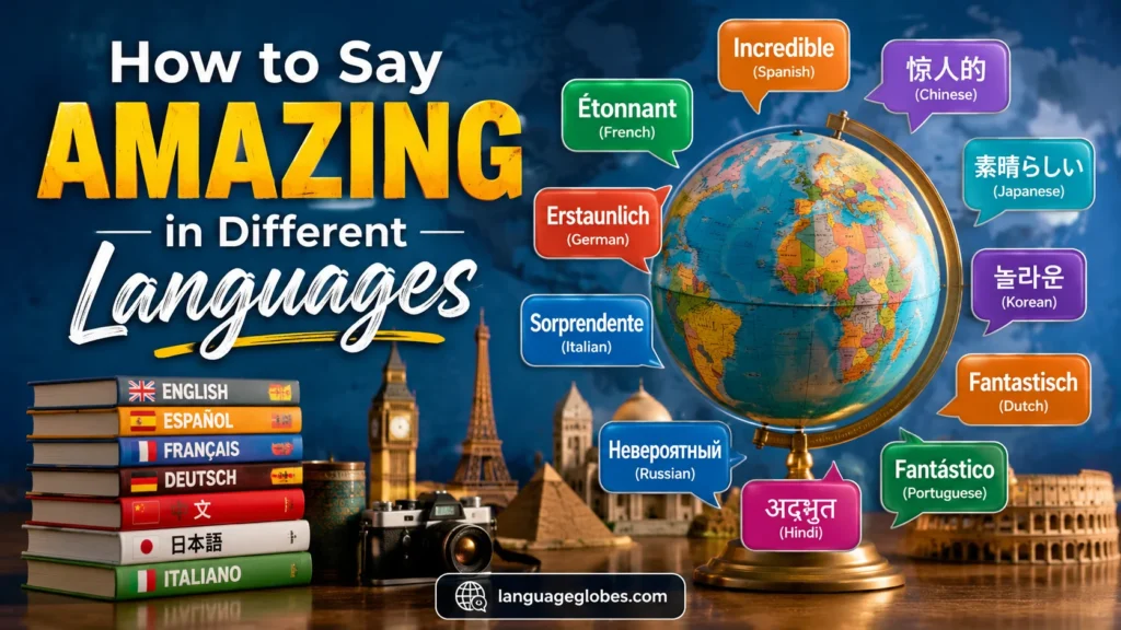 How to Say Amazing in Different Languages