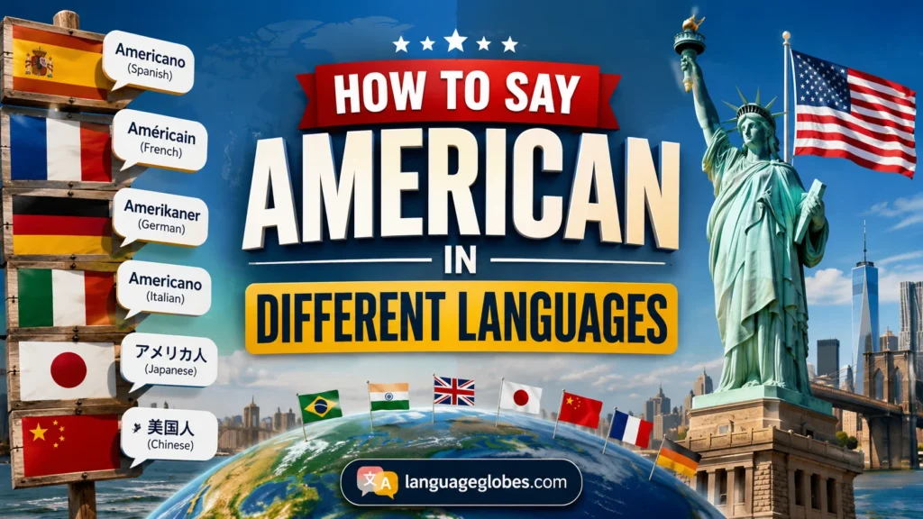 How to Say American in Different Languages