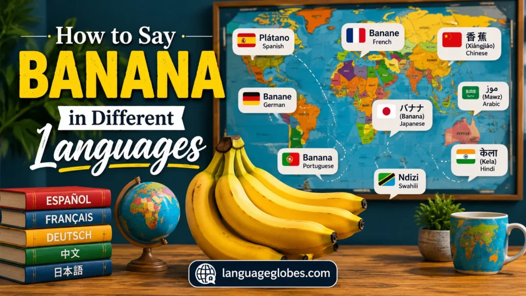How to Say Banana in Different Languages