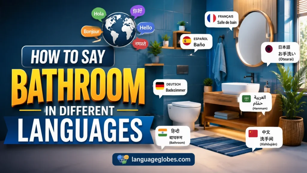 How to Say Bathroom in Different Languages