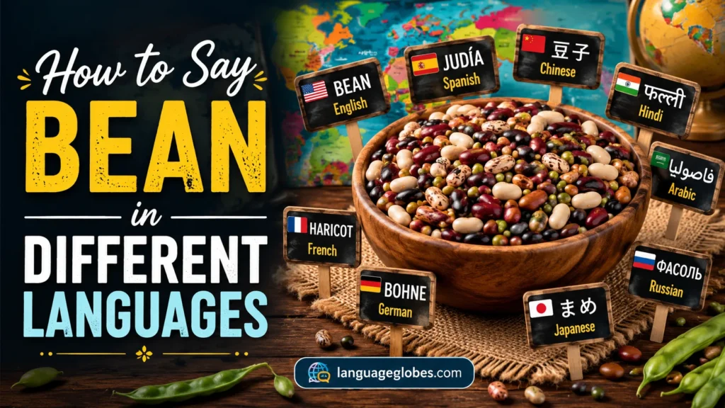 How to Say Bean in Different Languages