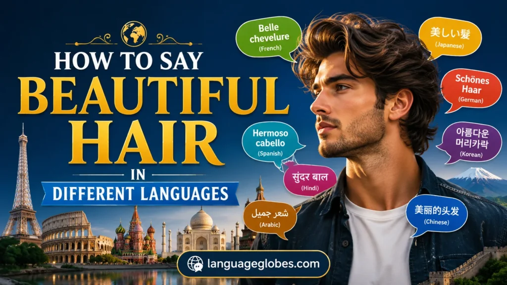 How to Say Beautiful Hair in Different Languages