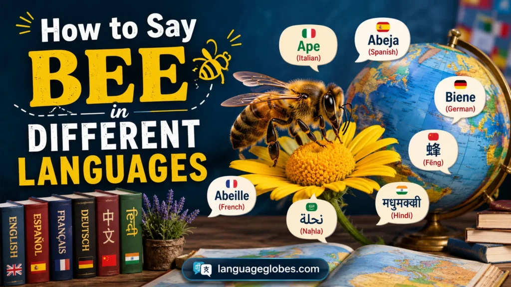 How to Say Bee in Different Languages