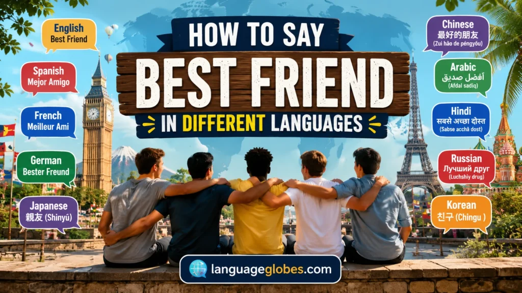 How to Say Best Friend in Different Languages