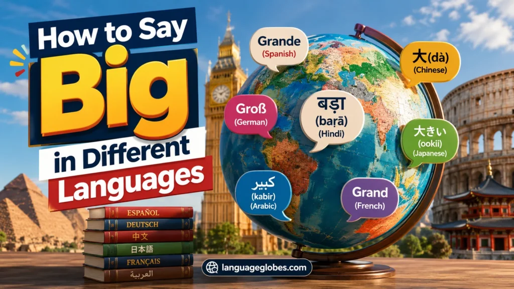How to Say Big in Different Languages