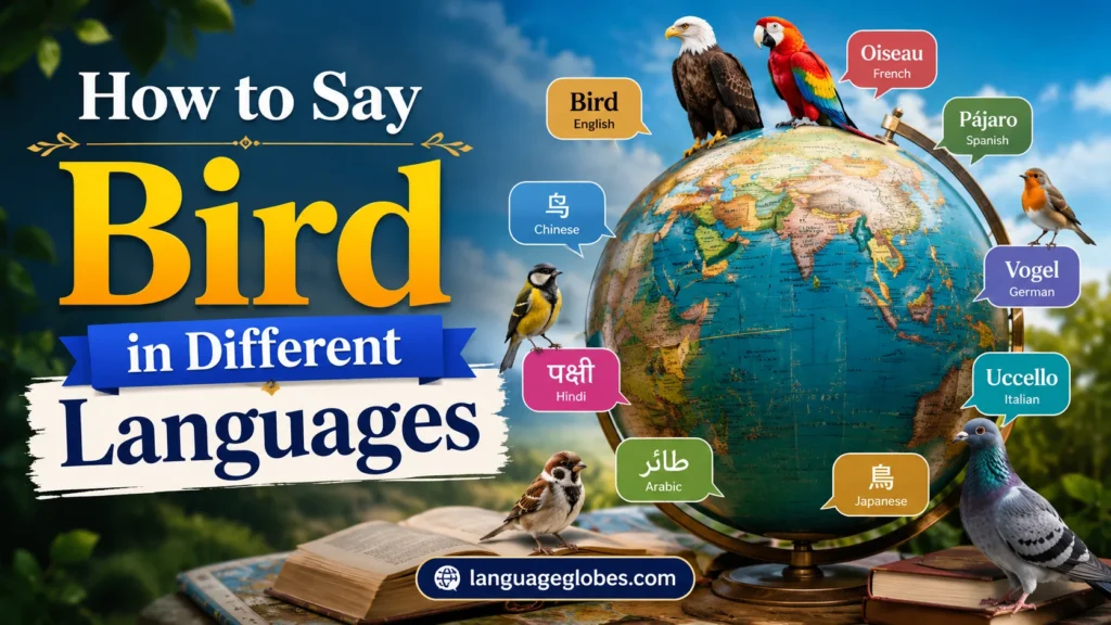 How to Say Bird in Different Languages