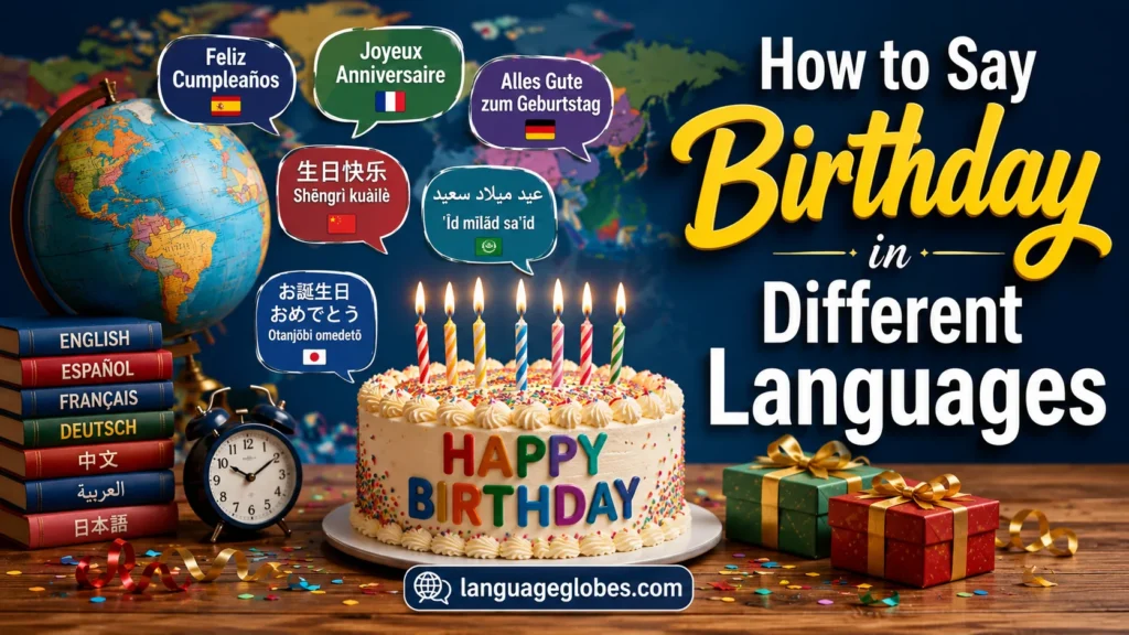 How to Say Birthday in Different Languages