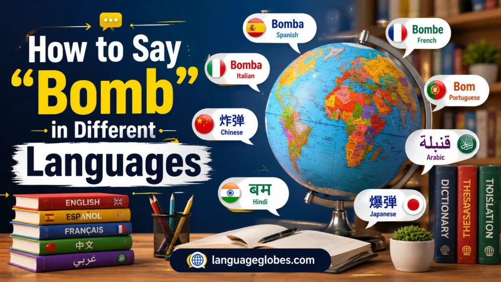 How to Say Bomb in Different Languages
