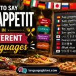 How to Say Bon Appetit in Different Languages