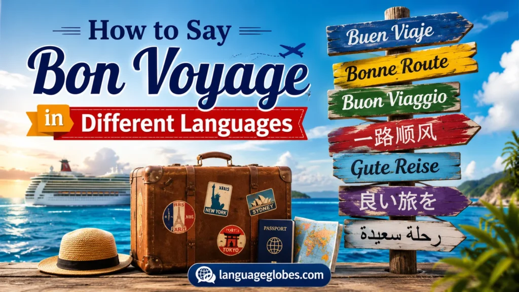 How to Say Bon Voyage in Different Languages