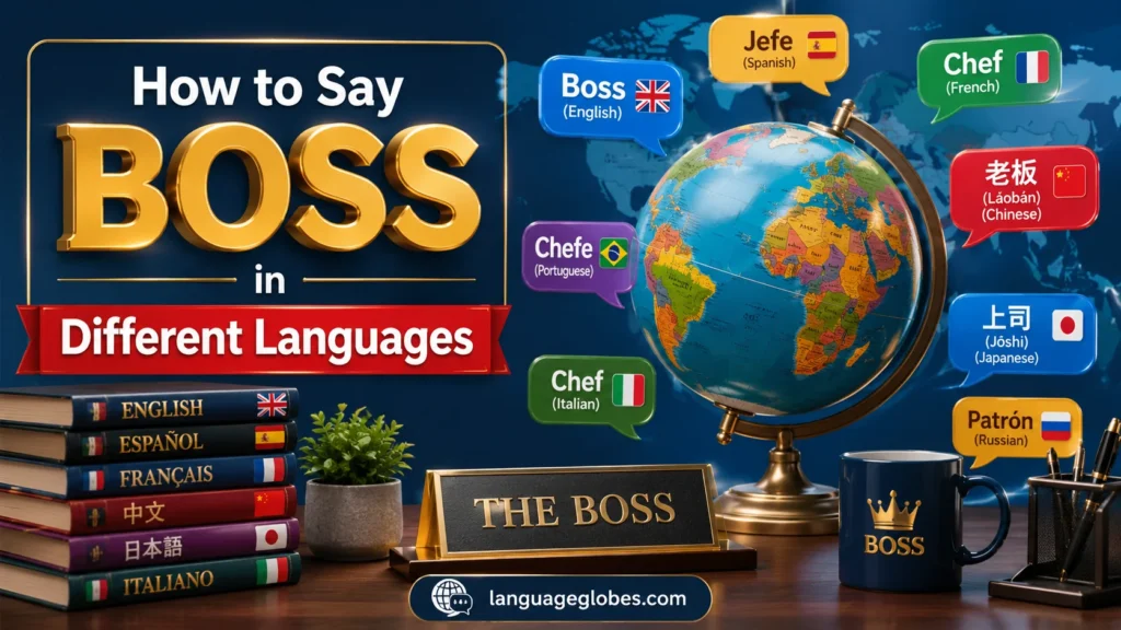 How to Say Boss in Different Languages