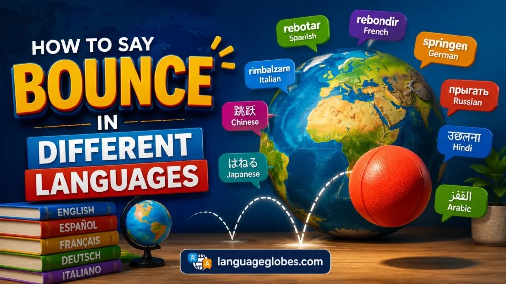 How to Say Bounce in Different Languages