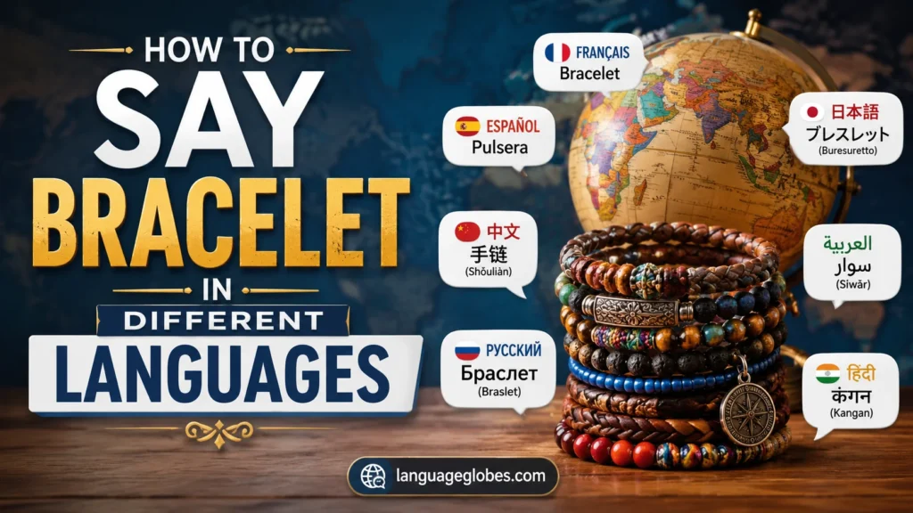 How to Say Bracelet in Different Languages