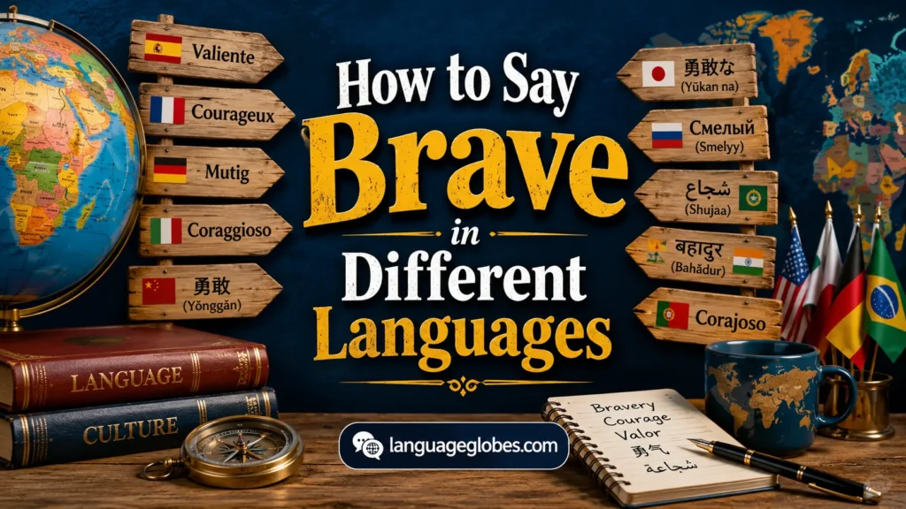 How to Say Brave in Different Languages