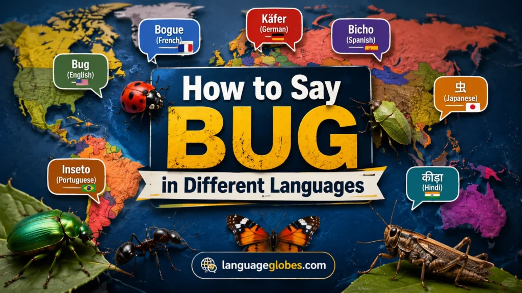 How to Say Bug in Different Languages