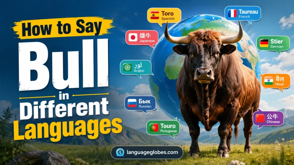 How to Say Bull in Different Languages