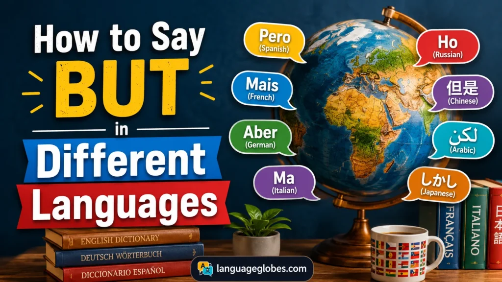 How to Say But in Different Languages