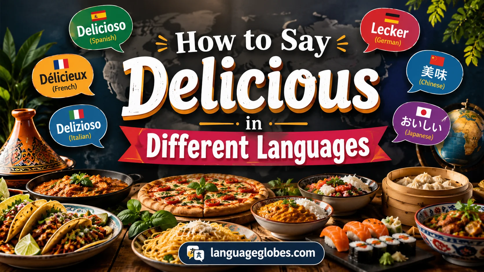 How to Say Delicious in Different Languages