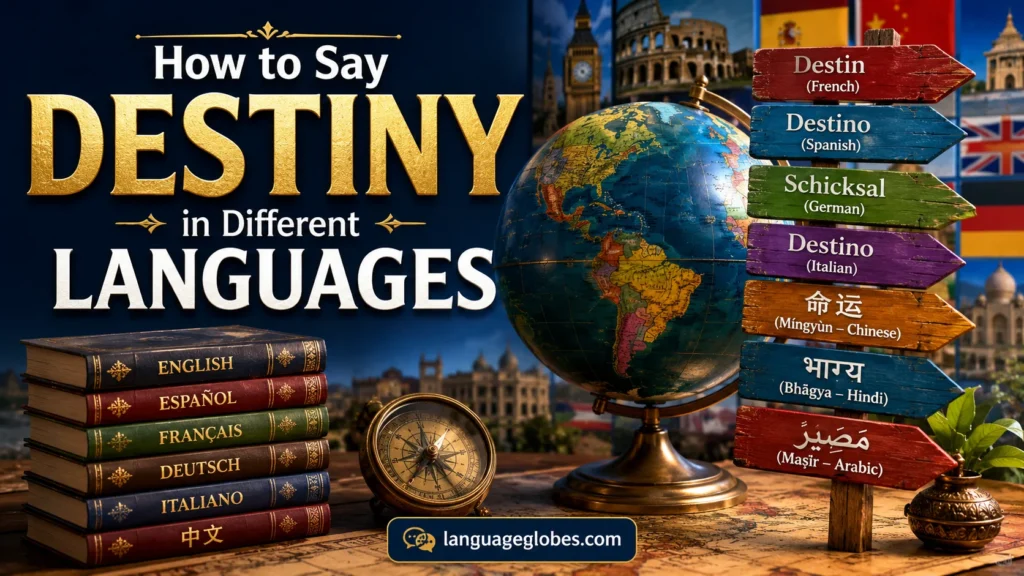How to Say Destiny in Different Languages