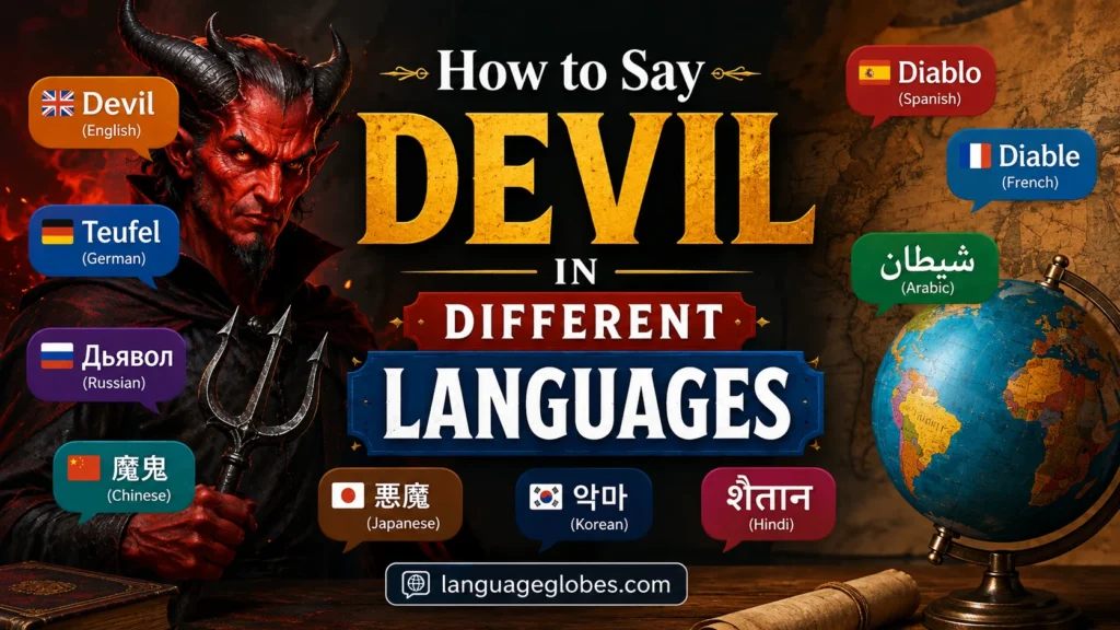 How to Say Devil in Different Languages