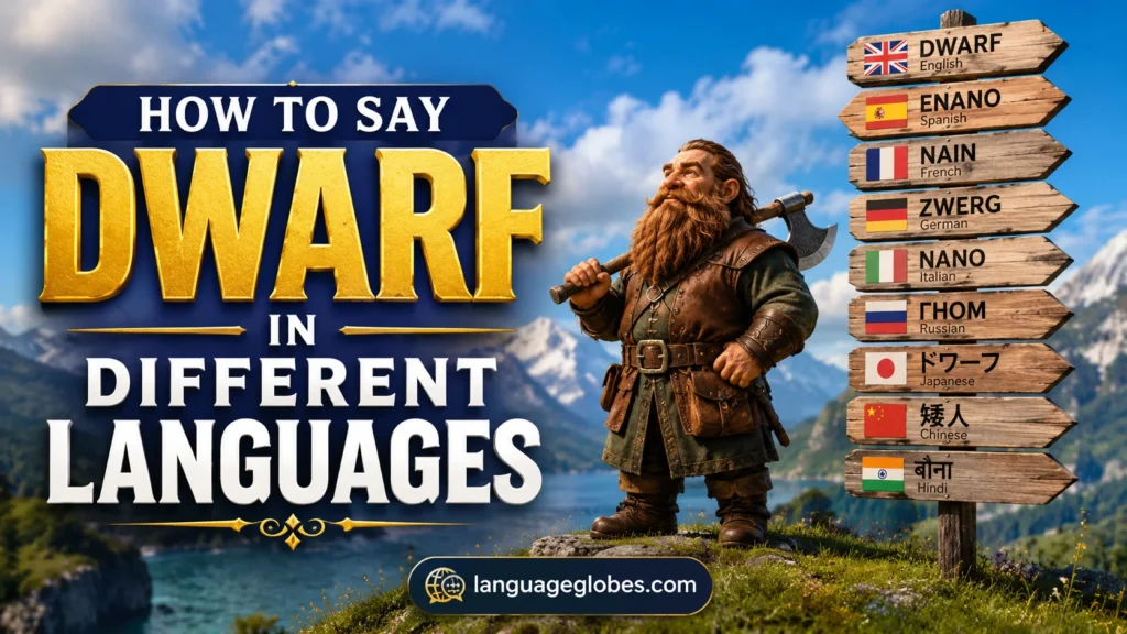 How to Say Dwarf in Different Languages
