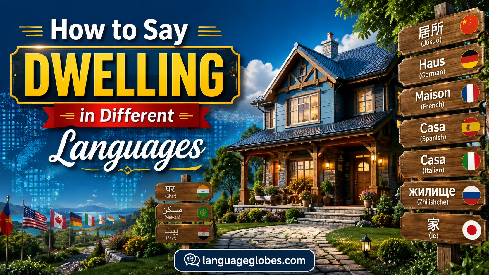 How to Say Dwelling in Different Languages