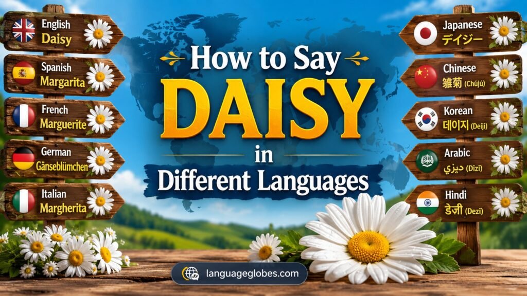 How to Say Daisy in Different Languages