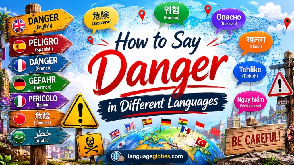 How to Say Danger in Different Languages