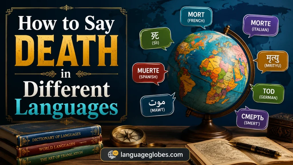 How to Say Death in Different Languages
