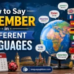 How to Say December in Different Languages