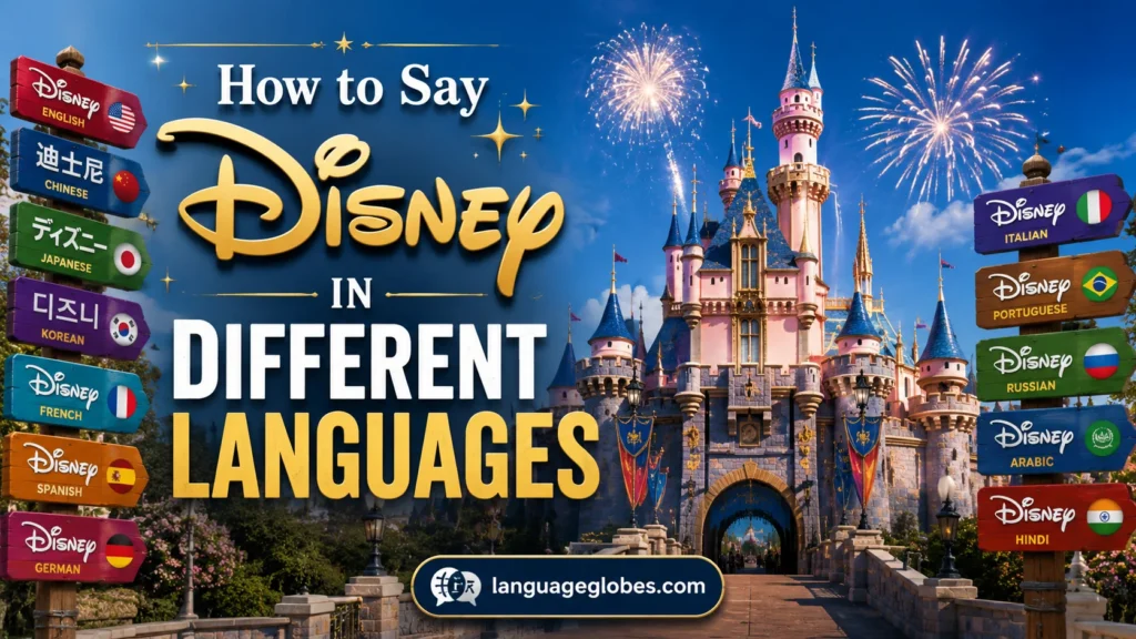 How to Say Disney in Different Languages