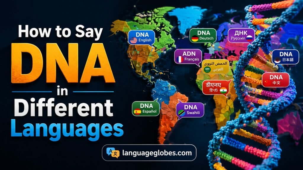 How to Say DNA in Different Languages