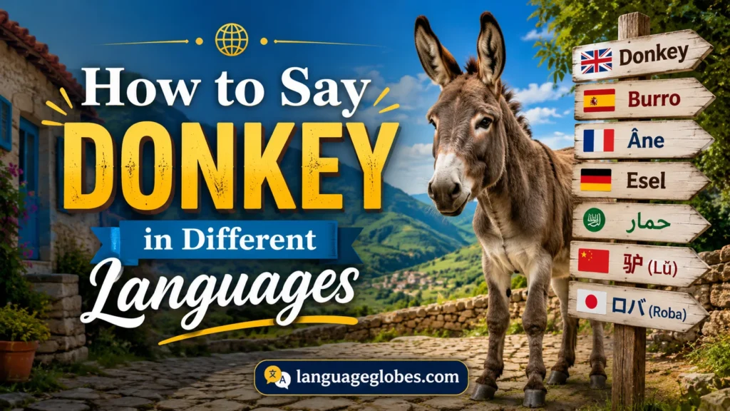 How to Say Donkey in Different Languages