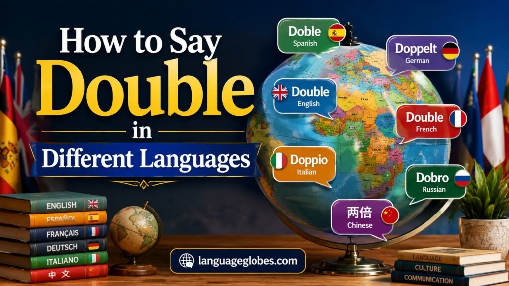 How to Say Double in Different Languages