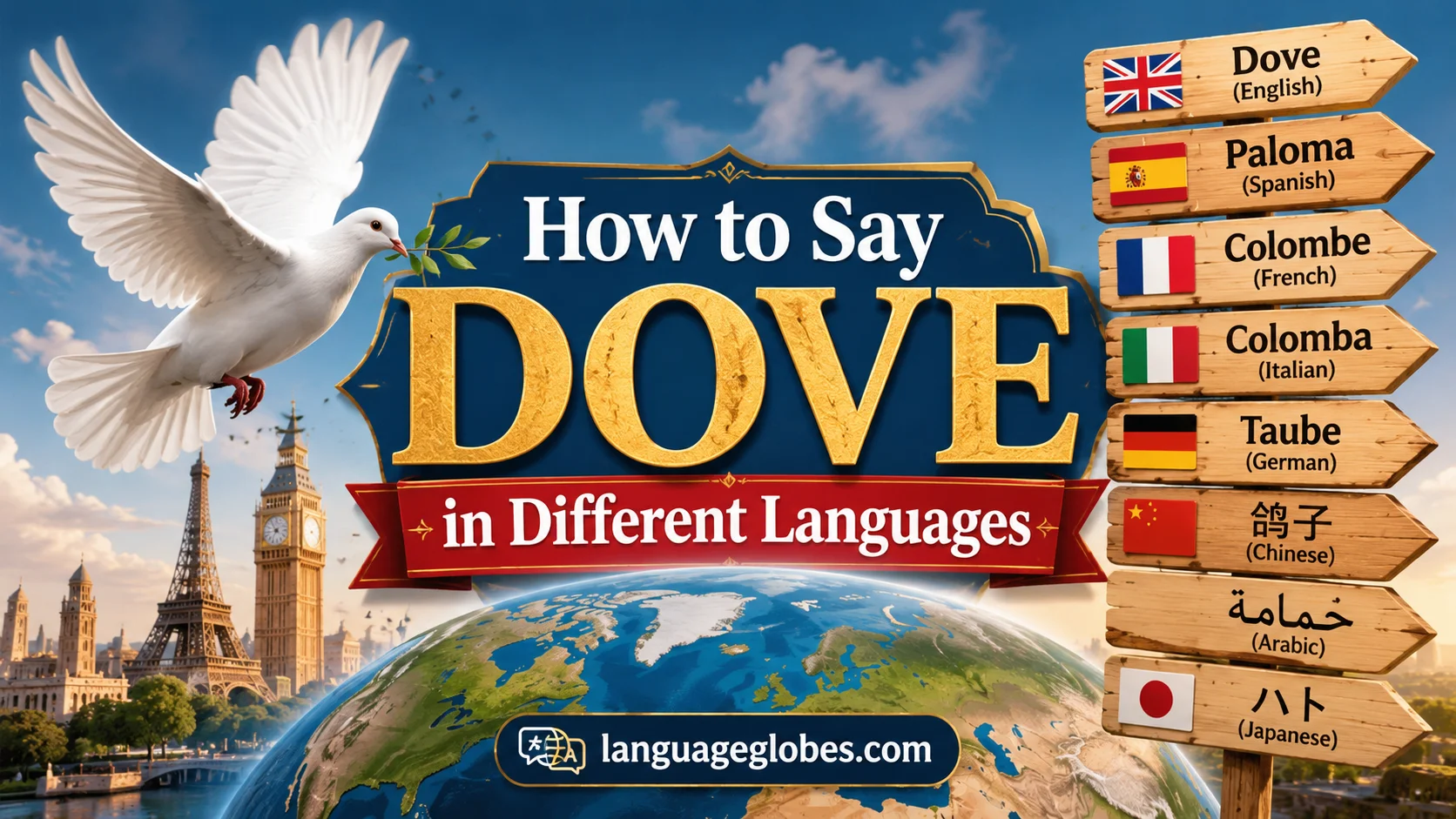 How to Say Dove in Different Languages