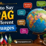 How to Say Drag in Different Languages