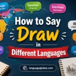 How to Say Draw in Different Languages