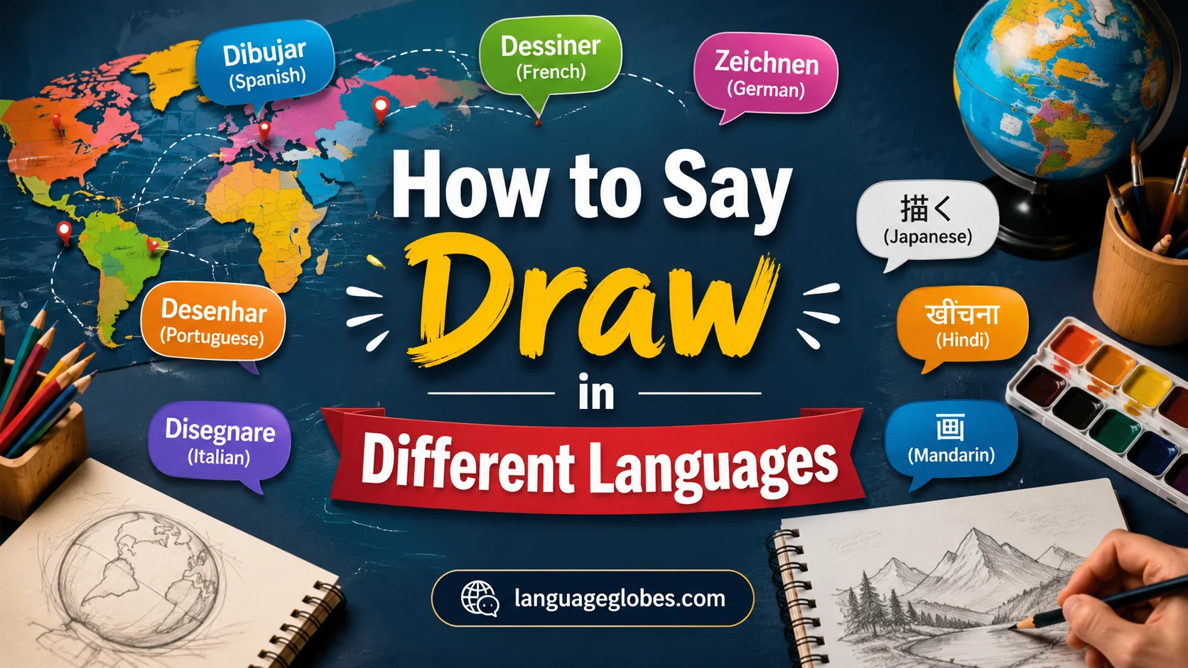 How to Say Draw in Different Languages
